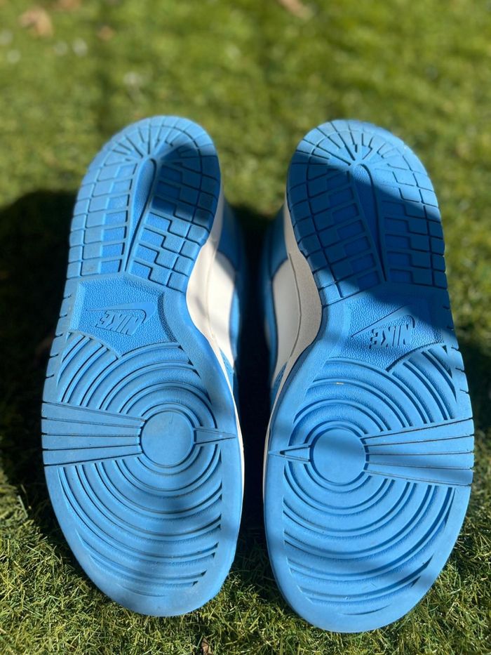 Nike Dunk Low Bleu et blanche - Taille 38 - photo numéro 6