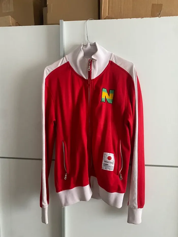Veste vintage NewTeam rouge - S
