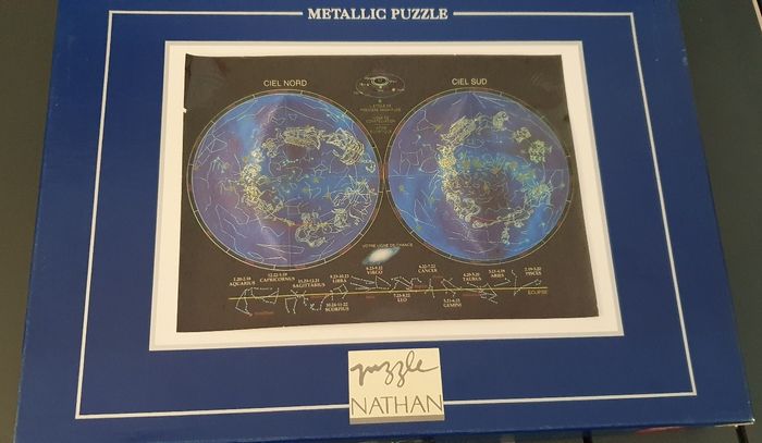 Métal puzzle Nathan 1000 pièces