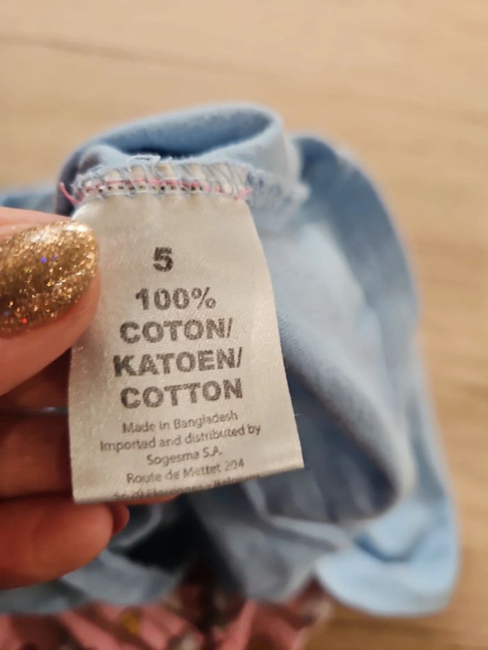 Pyjama 2 pièces 5ans - photo numéro 4