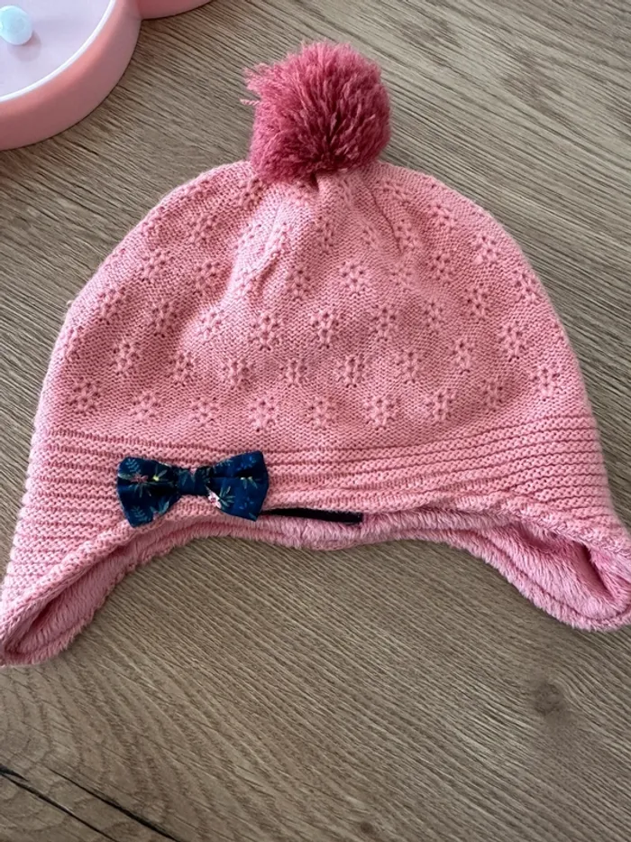 Ensemble bonnet écharpe moufles - photo numéro 4