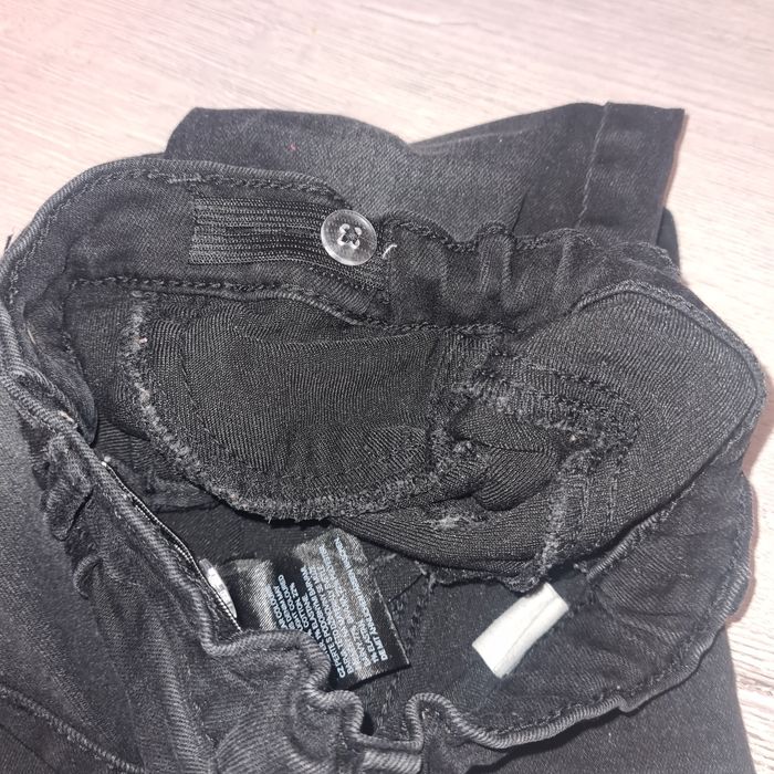 Jean bébé 6-9 mois noir H&M - photo numéro 6