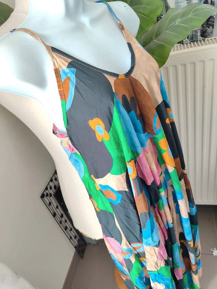 Robe longue col V - photo numéro 3