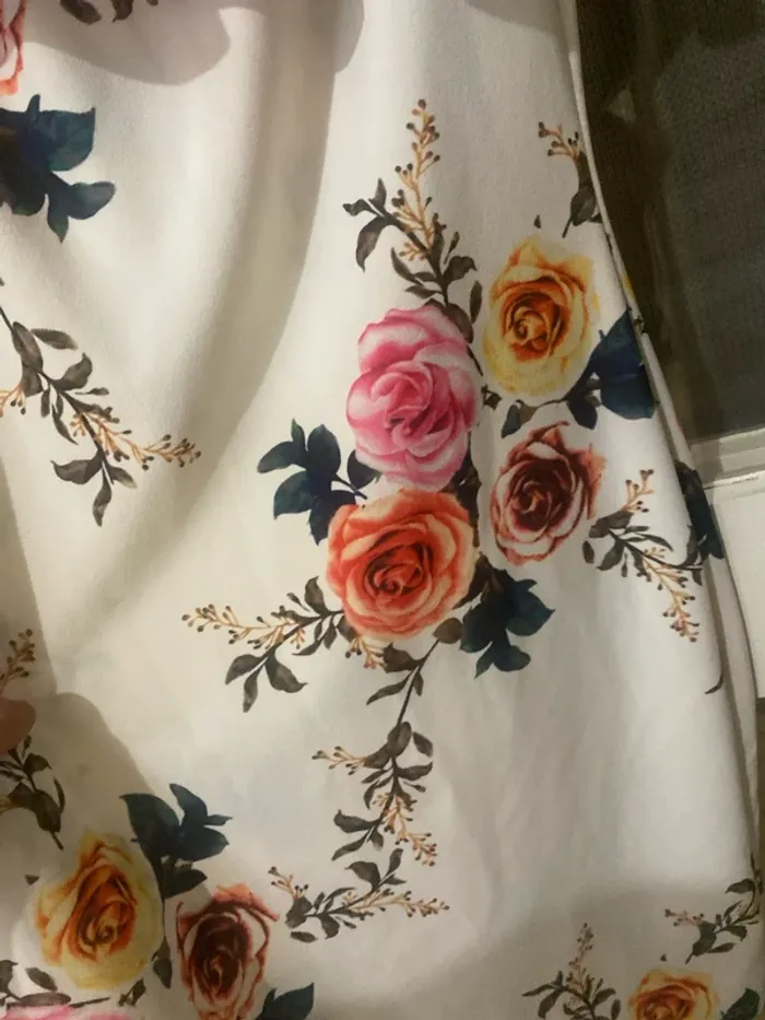 Robe fleurie ceintree taille unique - photo numéro 6