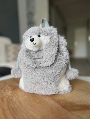 Sac à Dos Peluche 🐺 Polaire