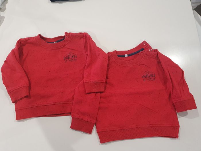 Lot de 2 sweat
