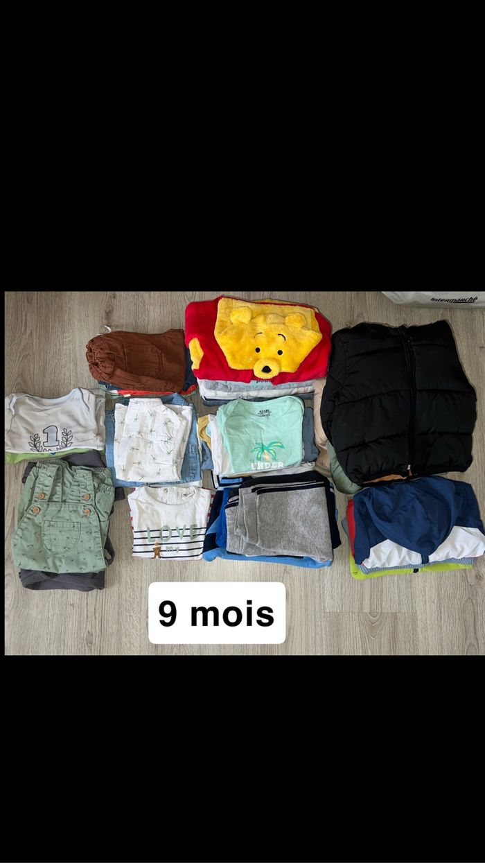 Lot vêtement garçon