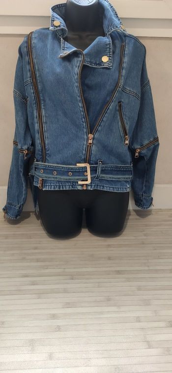 Veste en jean stone
