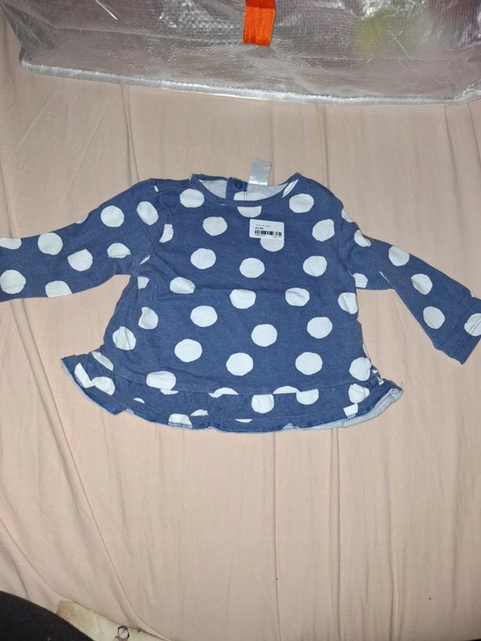 T-shirt à pois