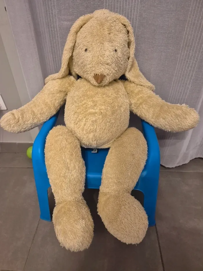 Grande Peluche Lapin - 93cm
