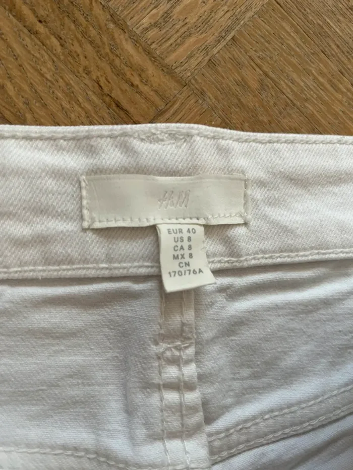 Jean Blanc H&M - photo numéro 4
