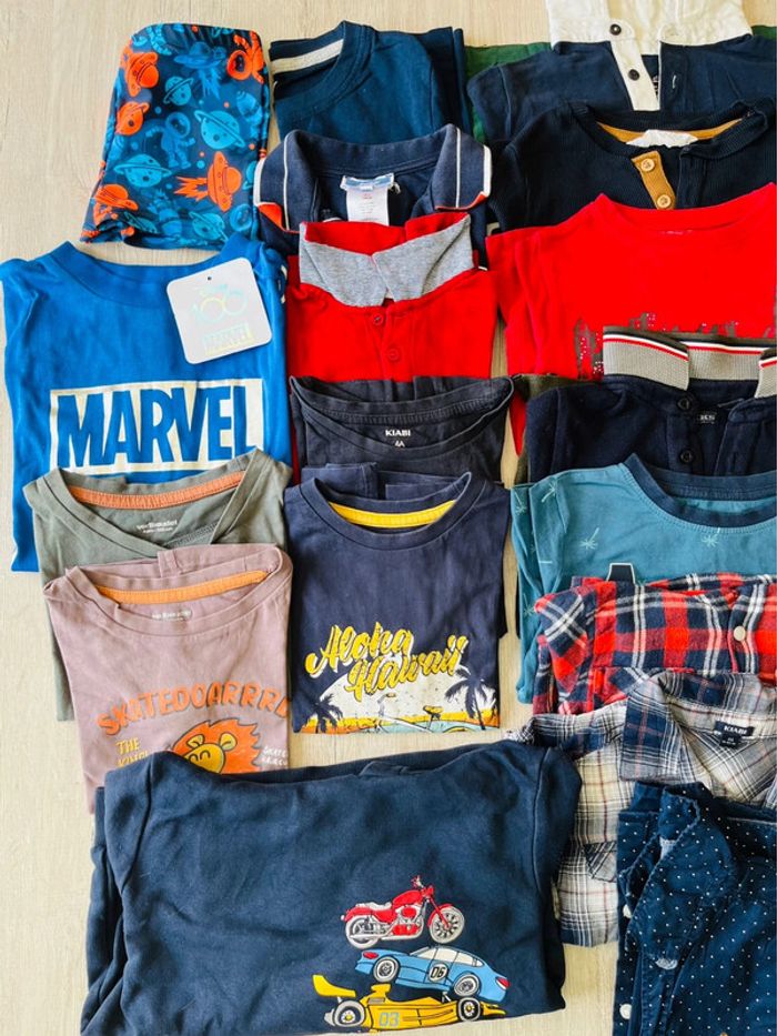 Lot de vêtements toutes saisons enfant garçon multiples marques - photo numéro 2