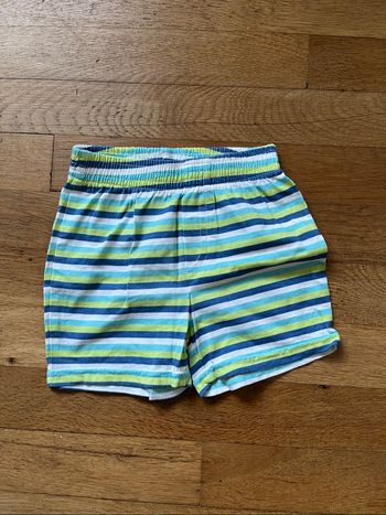 Short rayé 9 mois