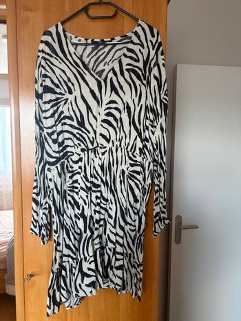 Robe zébrée 