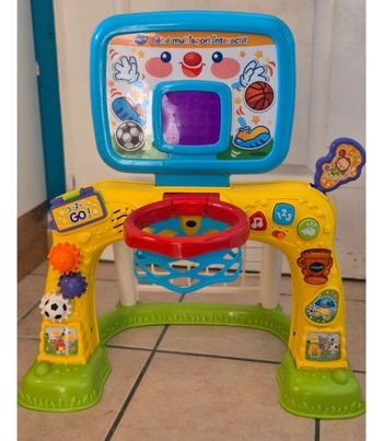 Jeu interactif bébé multisport Vtech Basket/Foot 
