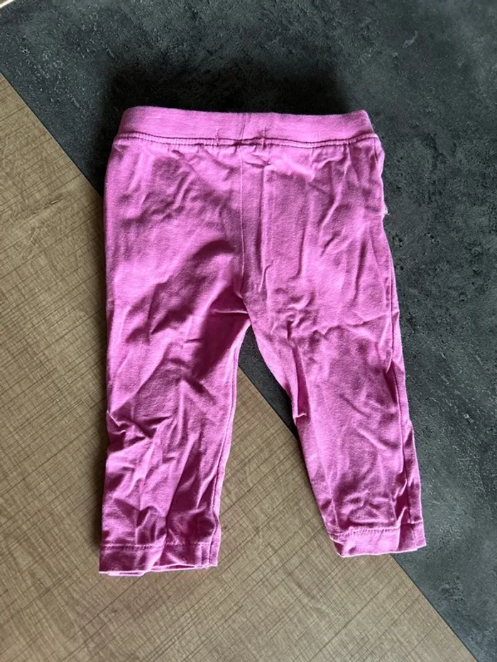 Pantalon léger, legging bébé fille, du pareil au même, 9 mois - photo numéro 3