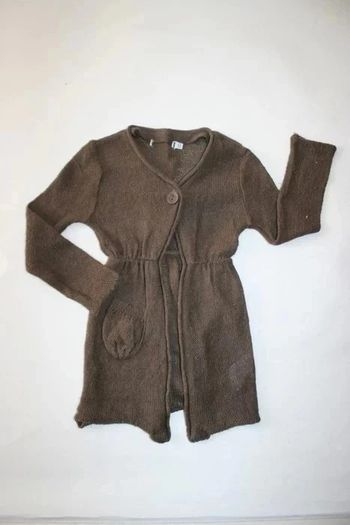 Gilet chocolat Okaidi 4 ans
