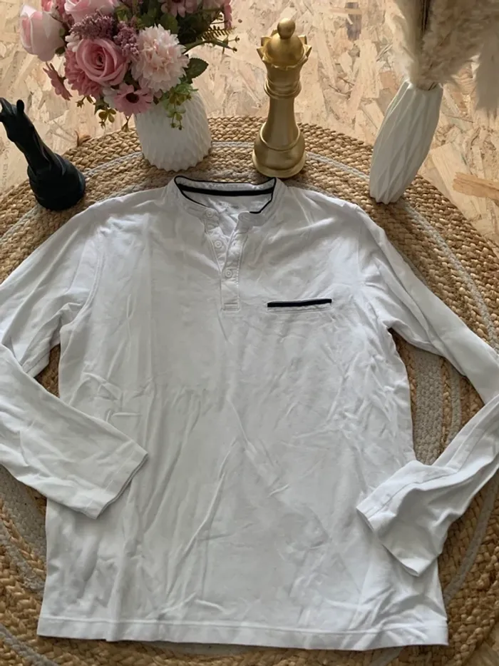 Polo blanc - photo numéro 2