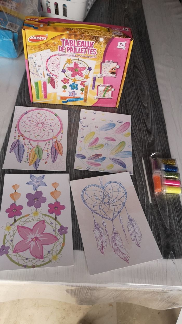 Tableaux de paillettes