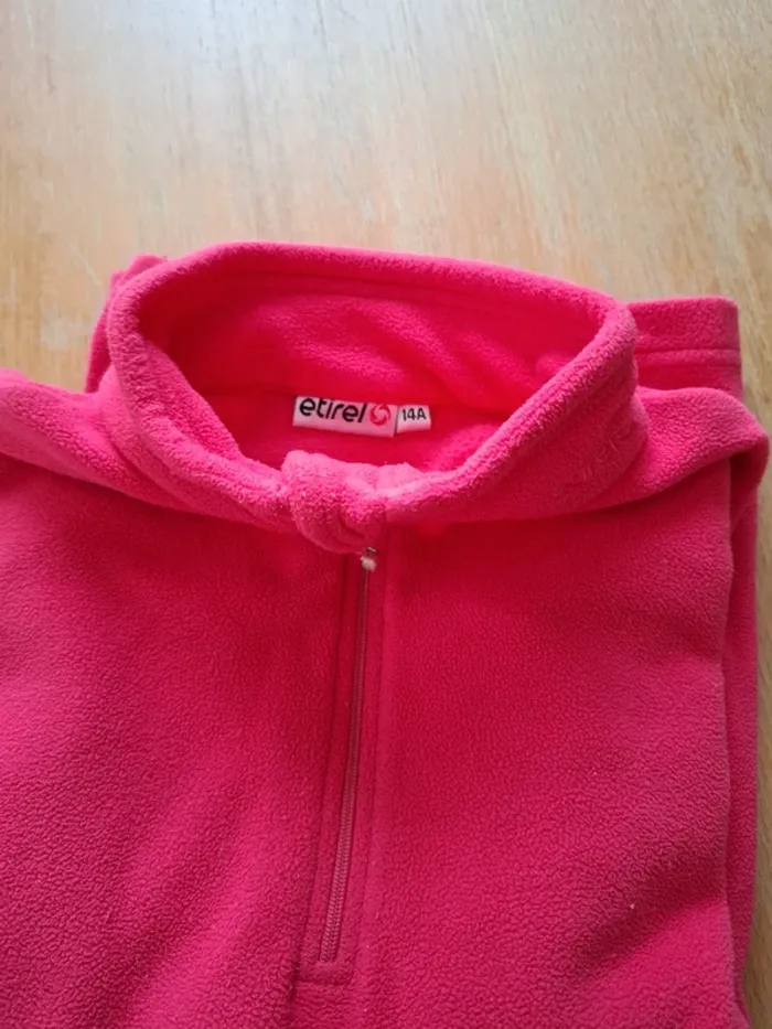 Pull polaire rose - photo numéro 2