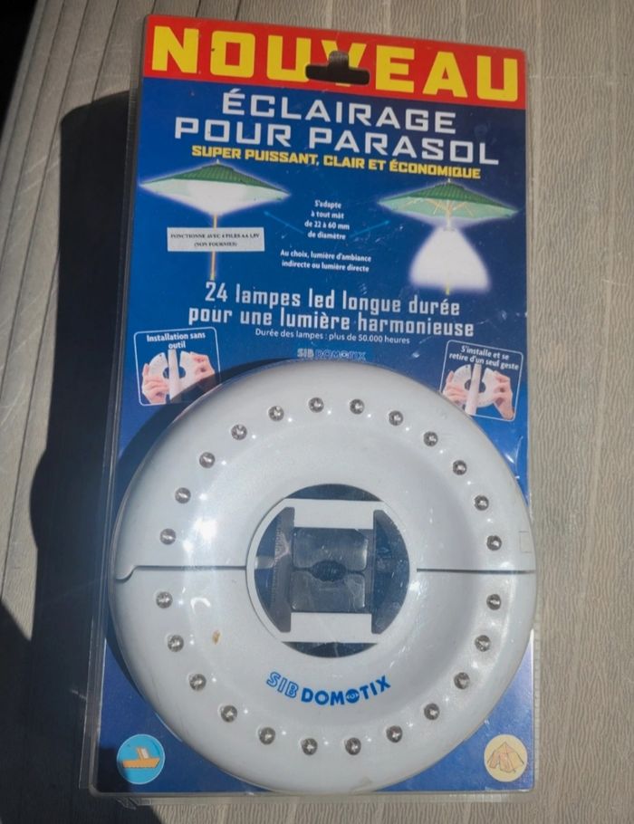 Lumière pour parasol