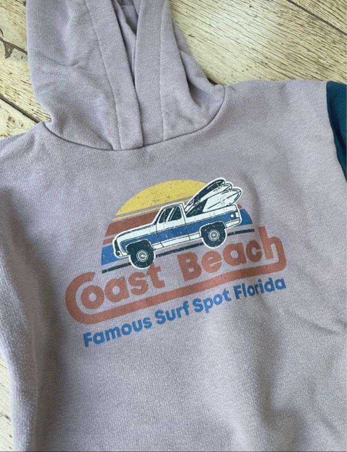 Sweat à capuche pull 5 ans - photo numéro 2