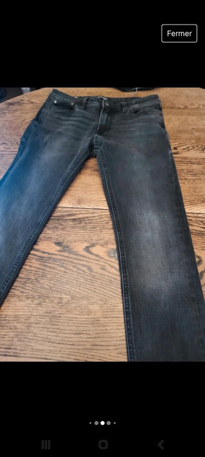 Jeans homme 29/34 Jack&Jones skinny Liam - photo numéro 8