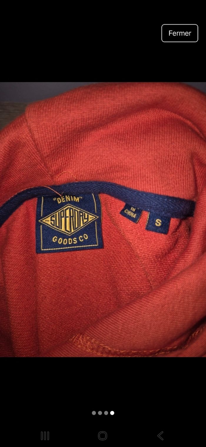 Sweat  a capuche superdry - photo numéro 4