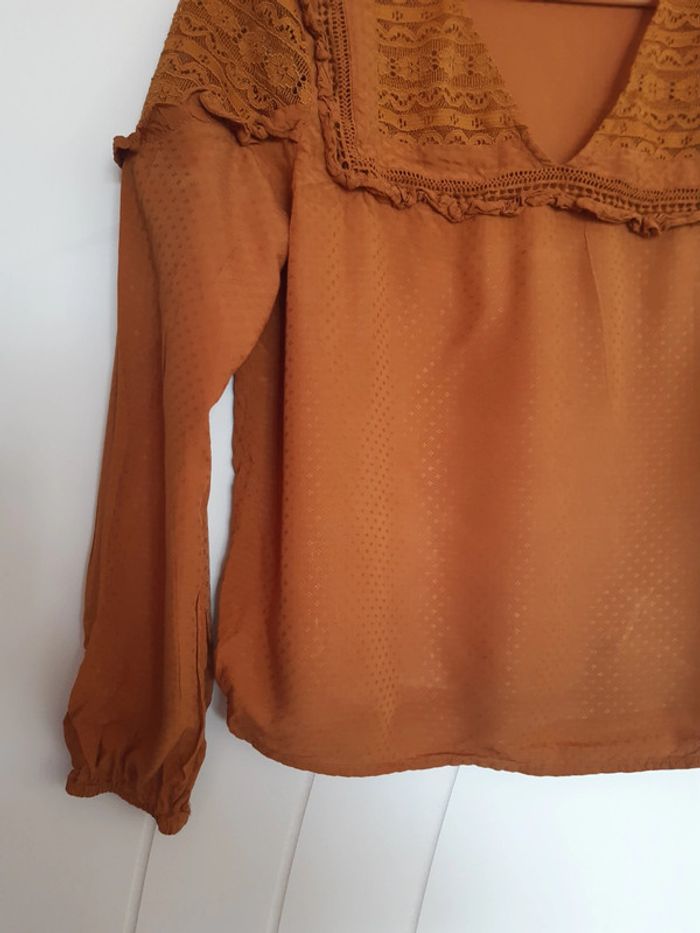 Blouse moutarde - photo numéro 3