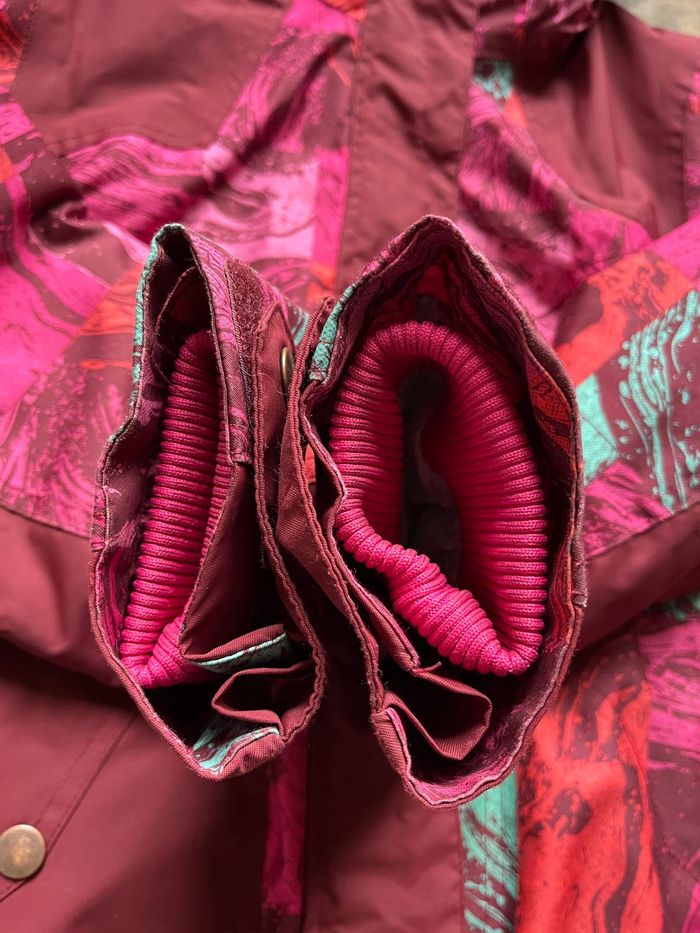 Veste de ski bordeaux Wed'ze 8 ans - photo numéro 3