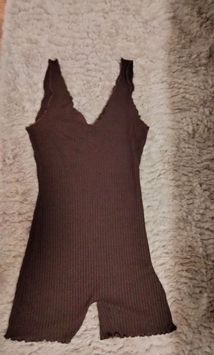 Combi short marron - photo numéro 2