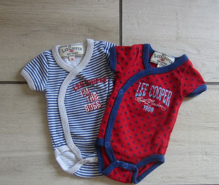 Lot de 2 bodies Lee Cooper