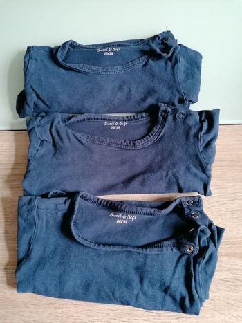 Lot de 3 body longue manche 18mois 2ans