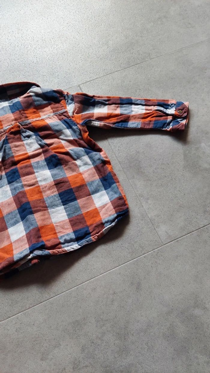 Chemise à carreaux DPAM 18 mois - photo numéro 9