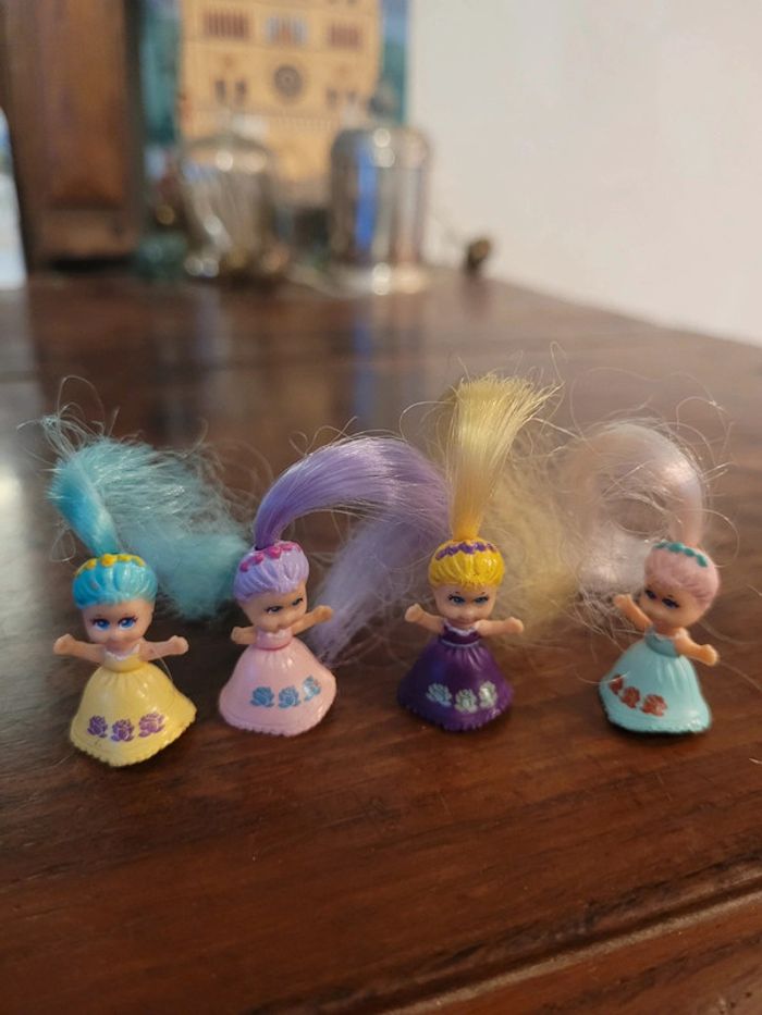 Vends lot de 4 mini pouces cuties 80s 90s