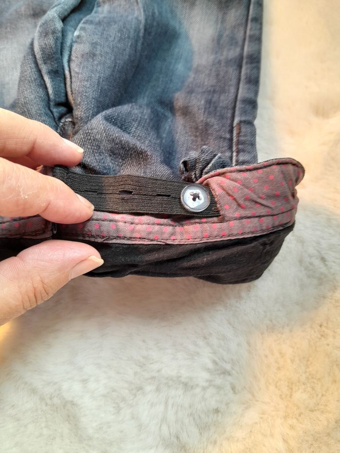 adorable Jean Bouffant/Sarouel Bébé Fille "Tape à l'œil" (TAO) - 12 Mois / 74 cm - photo numéro 6