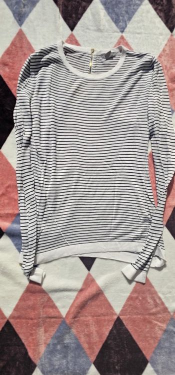 Pull marin léger H&M taille M