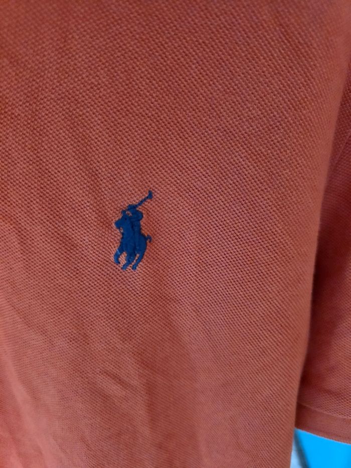 Polo orange Ralph Lauren - photo numéro 3