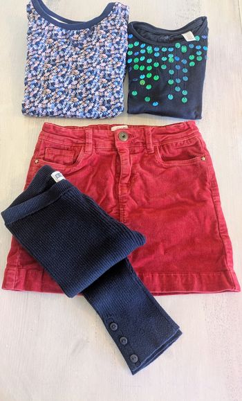 Lot vêtements fille Okaïdi 6 ans