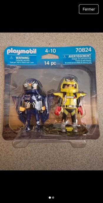 Playmobil personnages n°70824