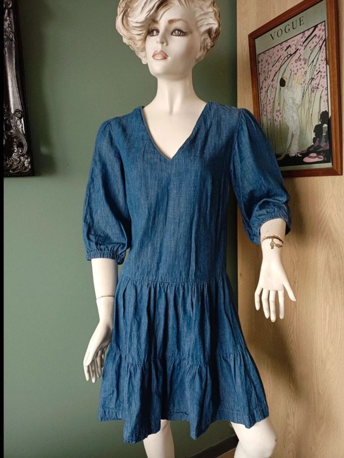 Robe en jean foncée Gémo 36