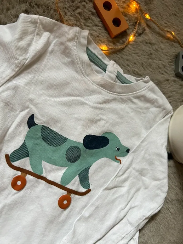 TEE shirt manche longue bébé - photo numéro 2