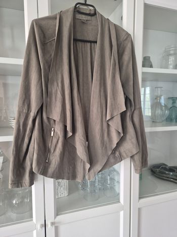 Veste fluide effet daim AMISU – T42