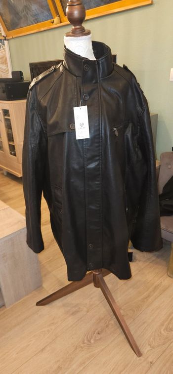 Veste type cuire