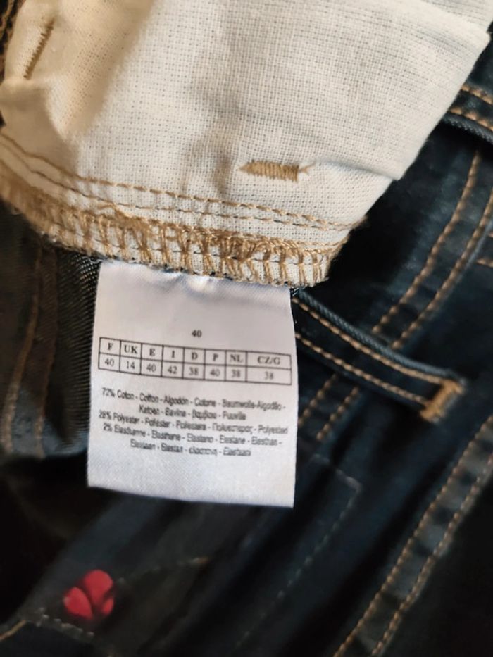 Jean brut 7/8 ème Bootcut Fit T 40 Longboard - photo numéro 14