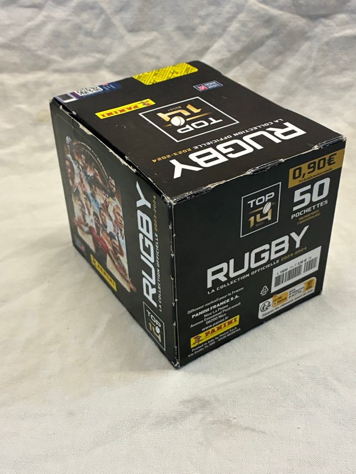 Box 50 sachets Panini stickers Rugby Top 14 2023/2024 🏉 - photo numéro 3