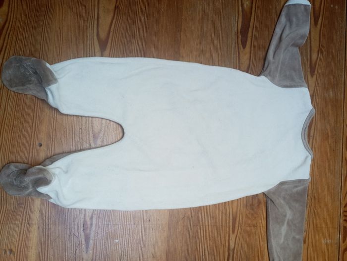 Pyjama velours, kimbaloo, 9 mois - photo numéro 4