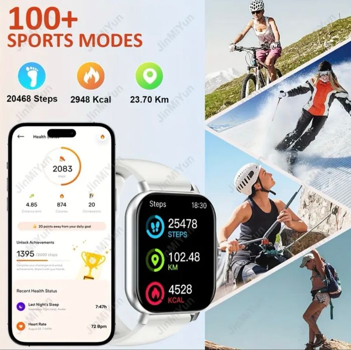 ✨ Montre Connectée Intelligente – État Neuf – Sport & Notifications ✨ - photo numéro 4