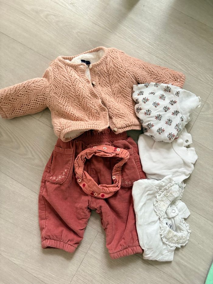 Ensemble bébé fille fille sergent major