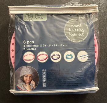 Set de métier à tricoter rond 6 pièces 